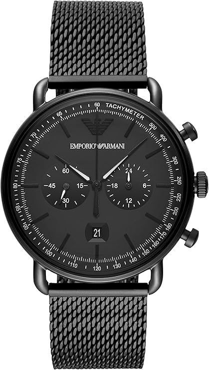 安普里奥·阿玛尼 手表 ar11264 男式 黑色